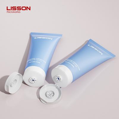 50mm Dual Chamber Cosmetic Tube With Flip Cap