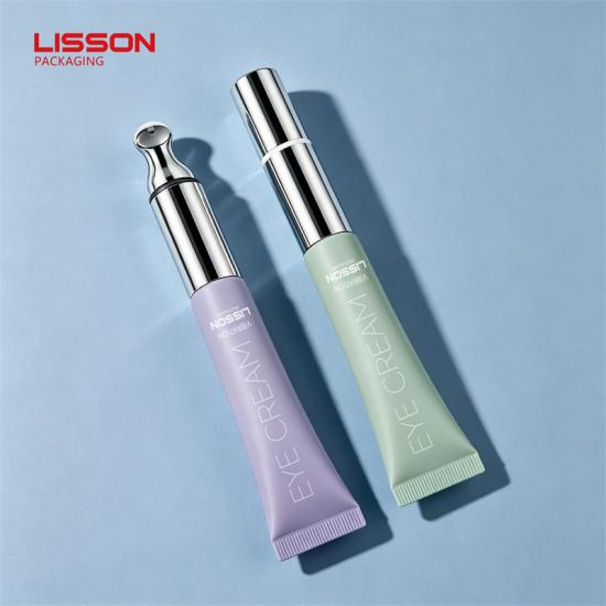 Vibration Eye Cream Tube With Zinc Alloy Applicator