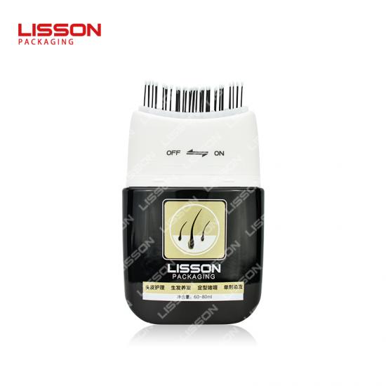 ON OFF Valve Hair Care Bottle with Nylon Comb