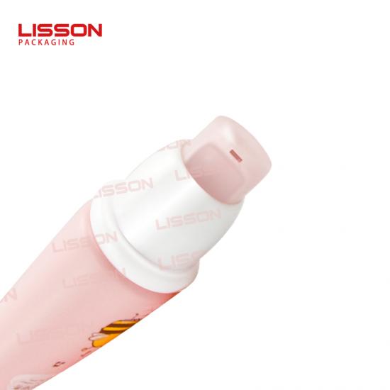 Custom PE Cosmetic Squeeze Tube with Pump