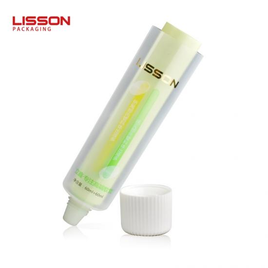 PE Double Chamber Tube with Screw Cap
