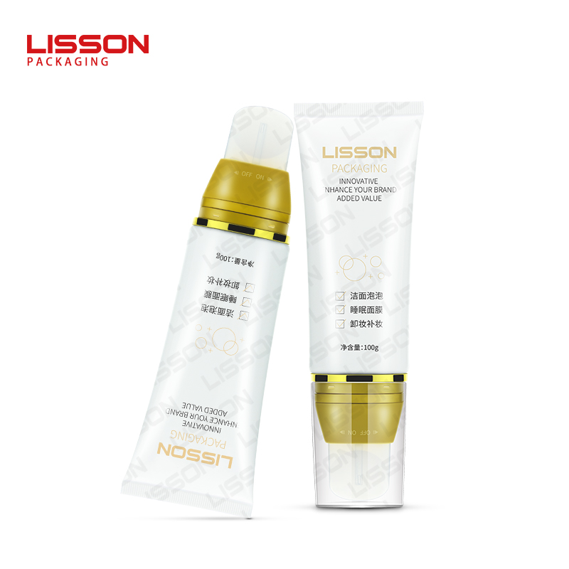 Silicone tip squeeze tube