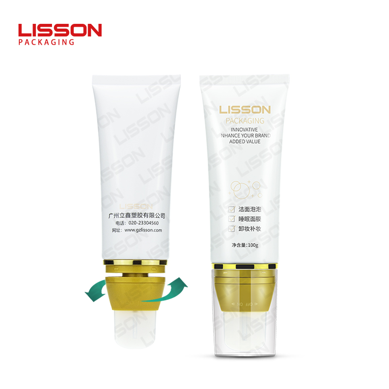Silicone tip squeeze tube