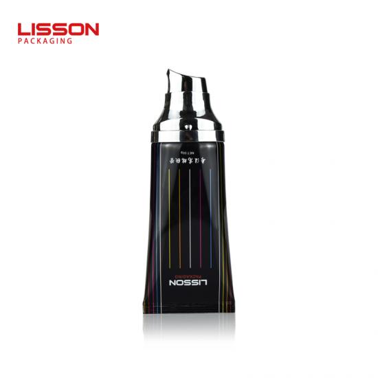 High End Airless Pump Cosmetic Aluminum Tube