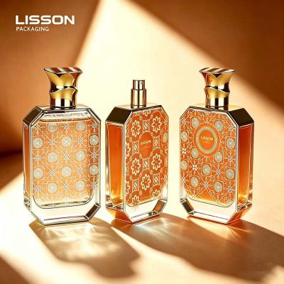 Patterned Perfume Packaging Bottle