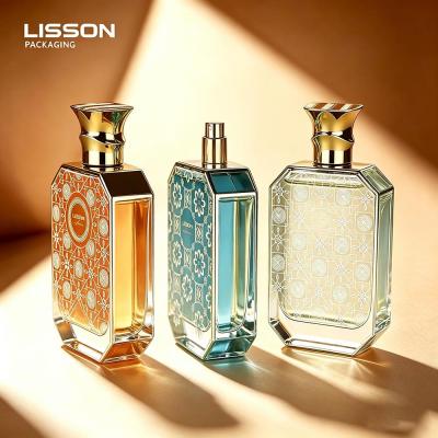 Patterned Perfume Packaging Bottle
