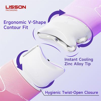 V-shape squeeze tube