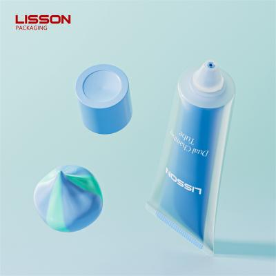  Dual Chamber Cosmetic Tube Packaging