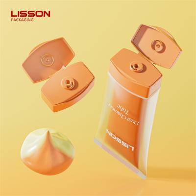  Dual Chamber Cosmetic Tube Packaging