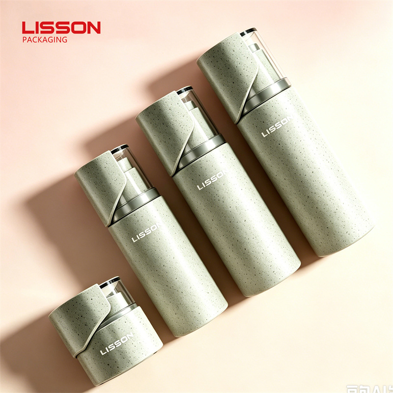 Glass Cosmetic Bottle and Jar Set