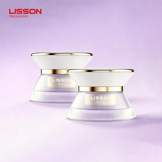 Custom Glass Face Cream Jars
