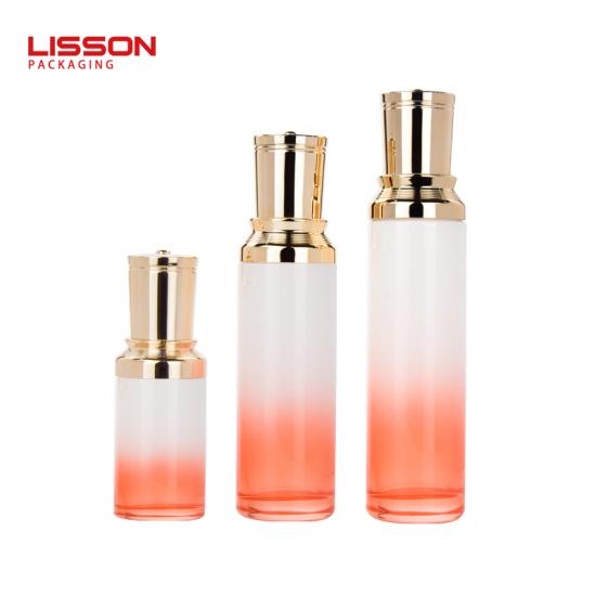 Luxury Skincare Glass Bottle and Jar Packaging Set
