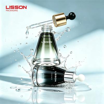 custom glass bottle with pump