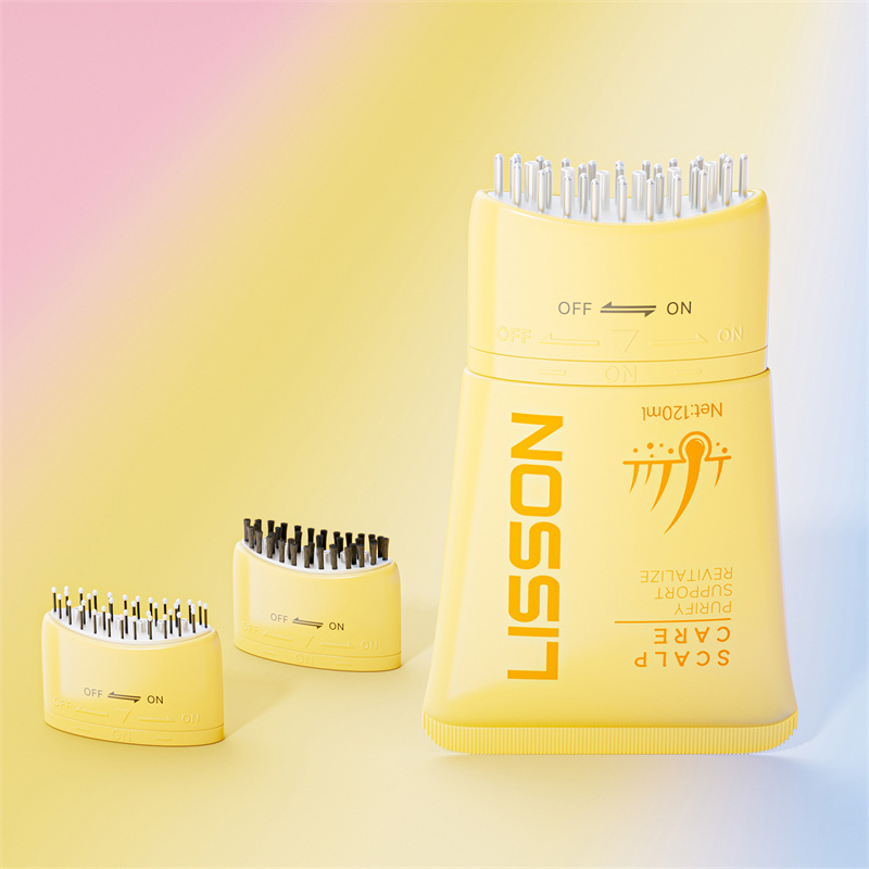 Scalp care massage applicator
