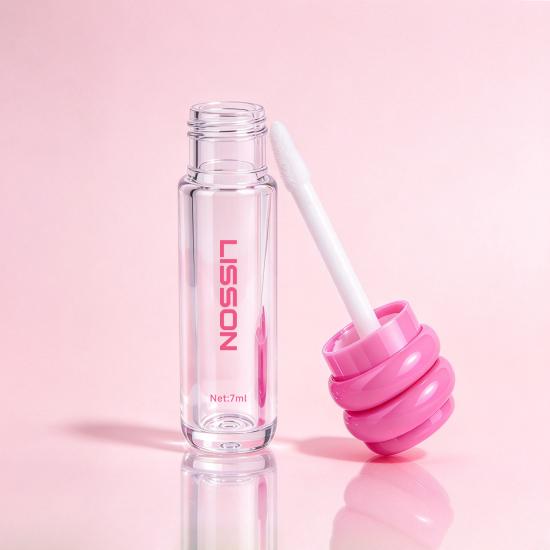 Custom Cloud Cap PET Lip Gloss Bottle