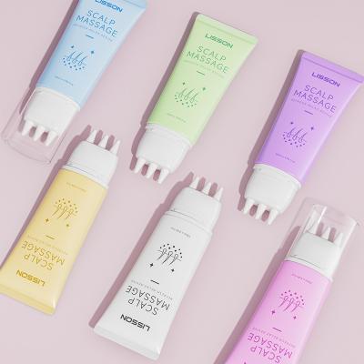 Silicone Head Massage Tube for Scalp Care