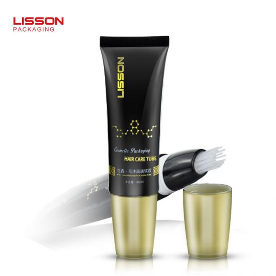 Hair Care Tube with Massage Comb Applicator