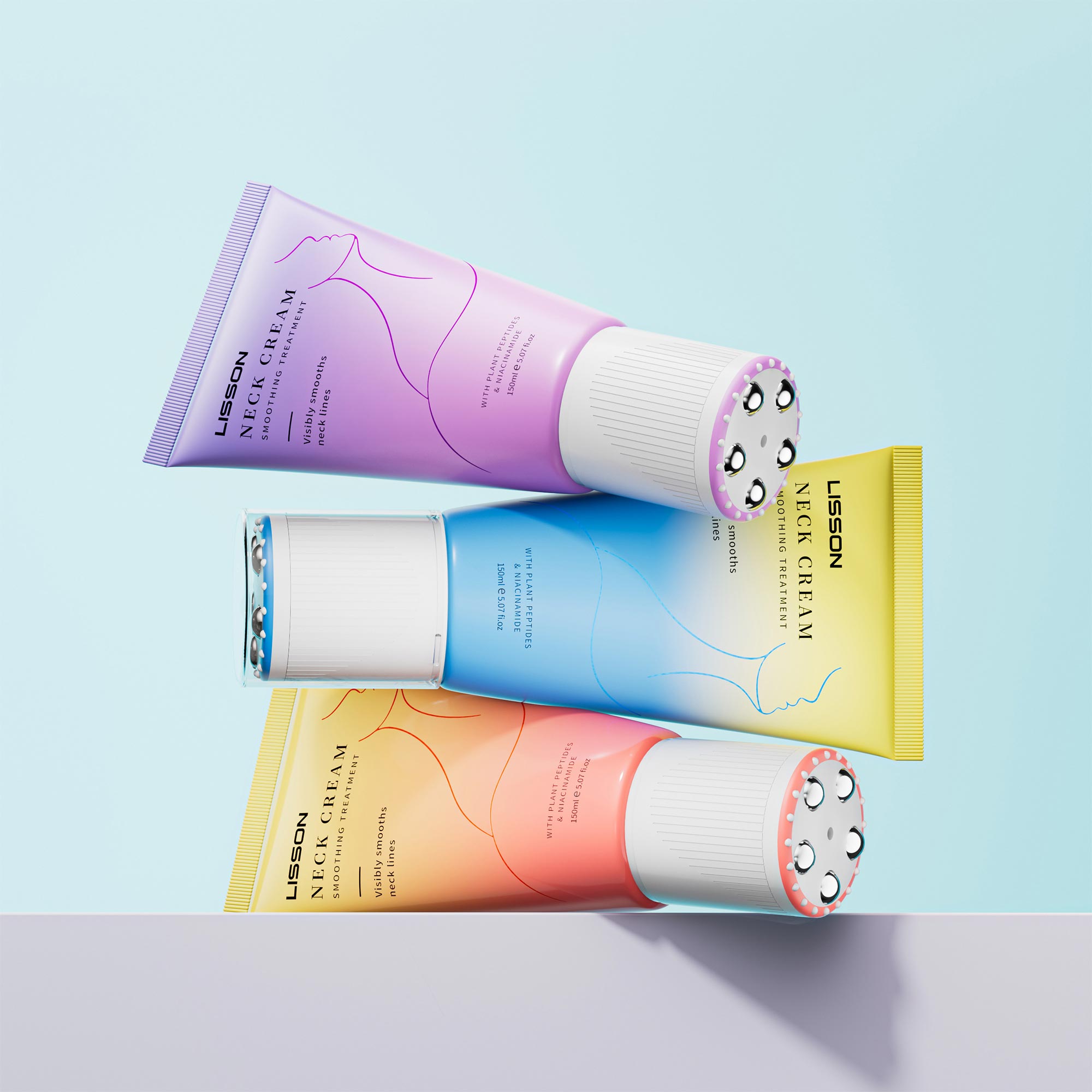 Body and Hair Care Tubes