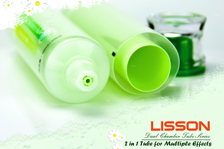 New & Special Dual Chamber Tube---Lisson Packaging
