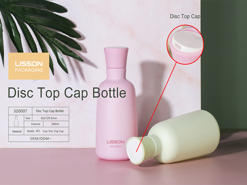 Plastic PET Bottle with Dico Top Cap - A Convenient Option for Shampoo and Conditioner Packaging