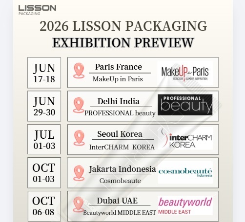 2026 Lisson Packaging Global Exhibition Tour