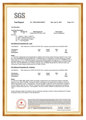 SGS CERTIFICATION